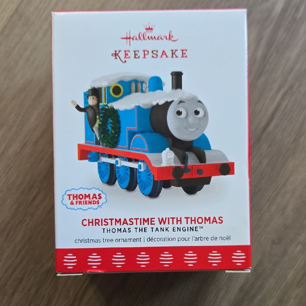 Hallmark Keepsake Thomas the Tank Engine Ornament - Blue and Red
